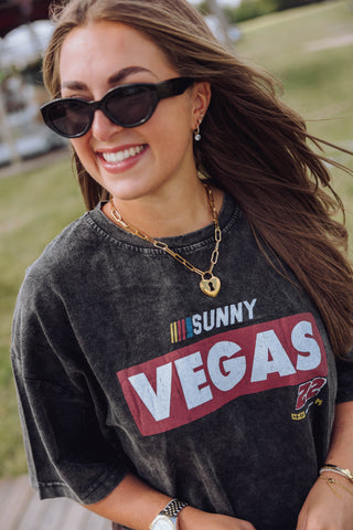 Vegas Tee - Washed Grey