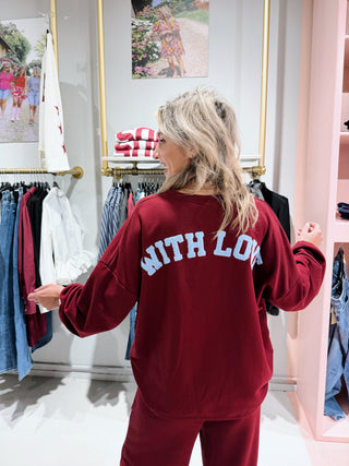 Jade Sweater - Bordeaux