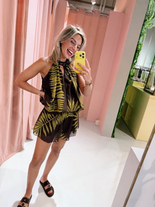 Selena Playsuit - Bruin