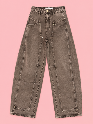 Zara Jeans - Washed Brown