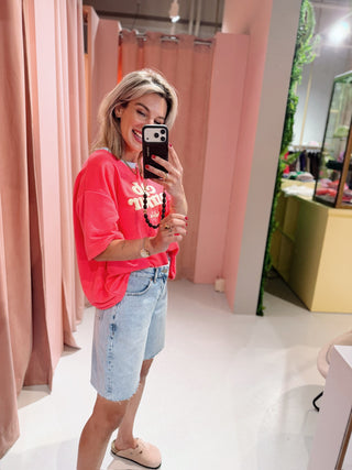 Heleen Tee - Roze
