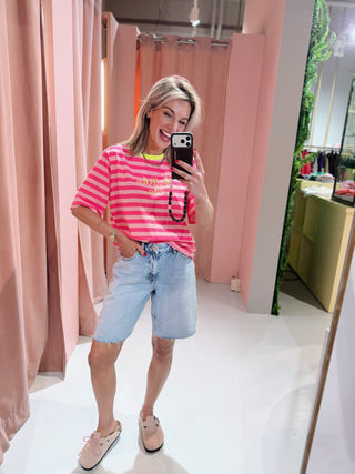 Hester Tee - Lichtroze