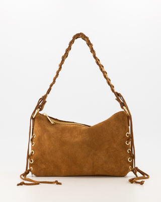 Verony Suede Bag - Cognac