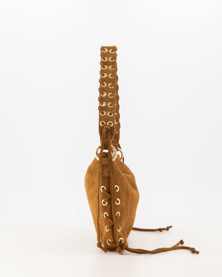 Verony Suede Bag - Cognac