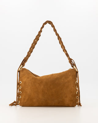 Verony Suede Bag - Cognac