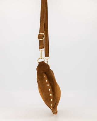 Monica Suede Bag - Cognac