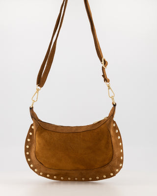 Monica Suede Bag - Cognac