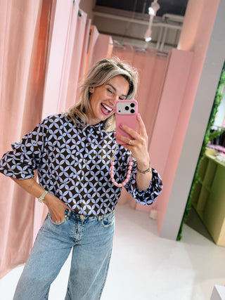 Pauline Blouse - Blauw