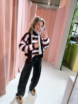 Nikki Knit - Bordeaux