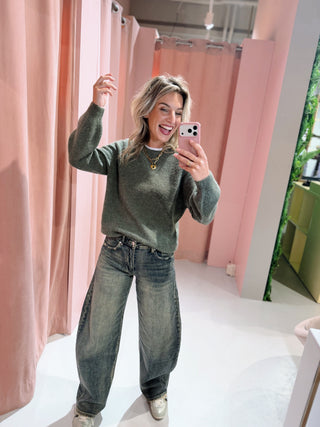 Karlijn Knit -  Army