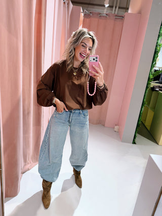 Anouk Longsleeve - Bruin