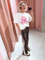 Pip Star Pants - Leopard