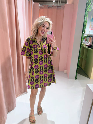 Marie Dress - Groen