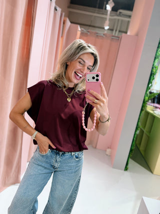Kate Top - Aubergine