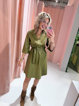 Anne Dress - Army