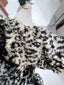 Kae Teddy Jacket - Leopard