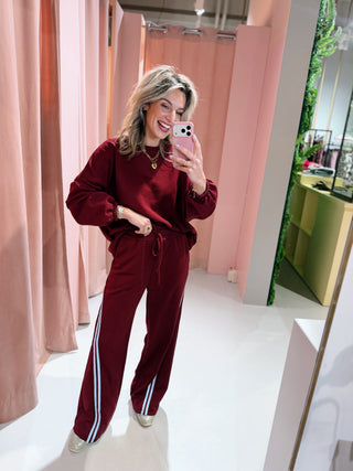 Jade Sweater - Bordeaux