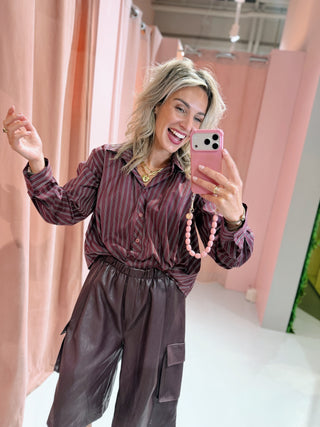 Ashley Blouse - Bordeaux