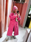 Vajen Soft Trenchcoat - Roze