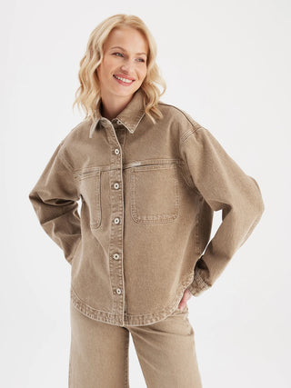 Tamara Jacket - Peanut Denim