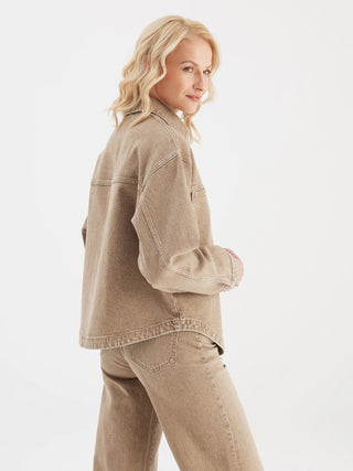 Tamara Jacket - Peanut Denim