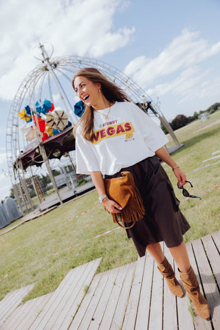 Vegas Tee - Wit