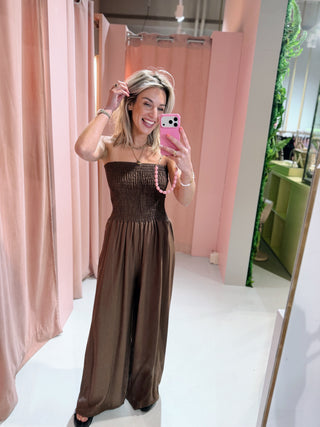 Elvira Jumpsuit - Bruin