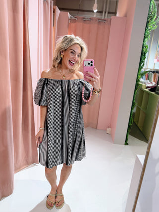 Mila Dress - Zwart