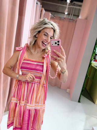 Olivia Dress - Roze