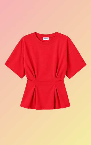 Flora Tee - Rood