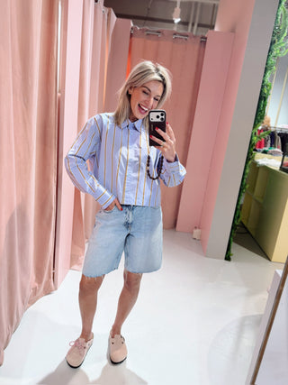 Gracie Blouse - Blauw