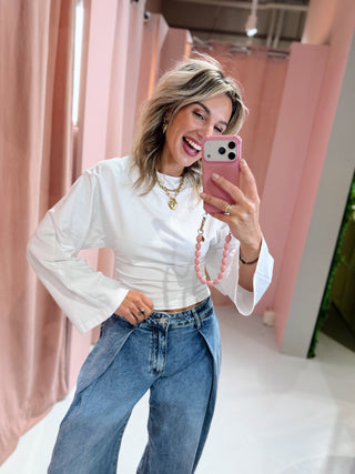 Daphne Longsleeve - Wit