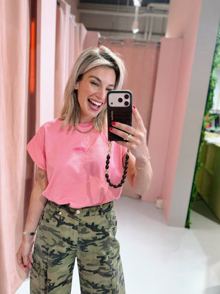 Bisous Top - Roze