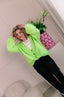 Uliya Cardigan - Neon Groen