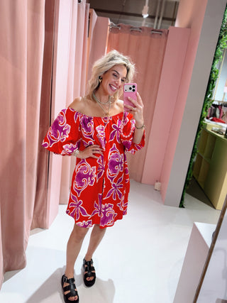 Nicole Dress - Rood