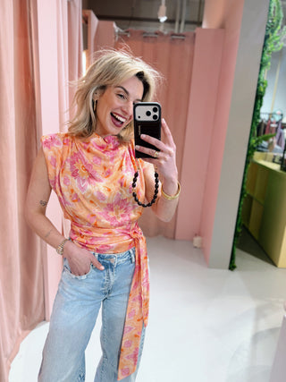 Vanessa Top - Peach
