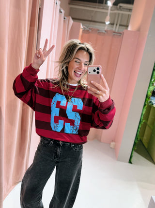 Paige Sweater - Bordeaux/Mauve