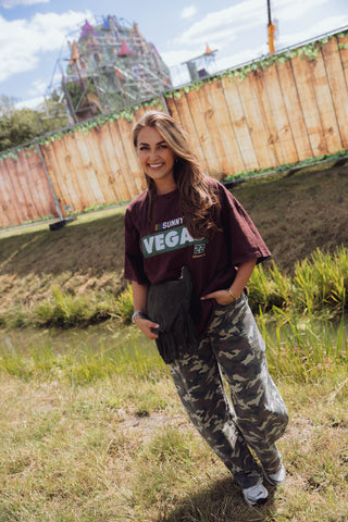 Vegas Tee - Bordeaux