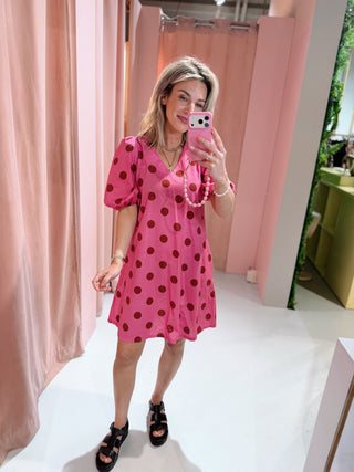 Katy Dress - Roze