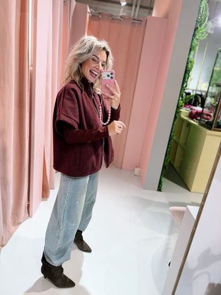 Bowie Gilet - Bordeaux