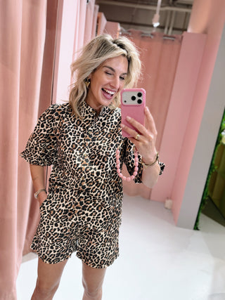 Naomi Blouse - Leopard