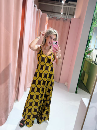 Pauline Dress - Bruin