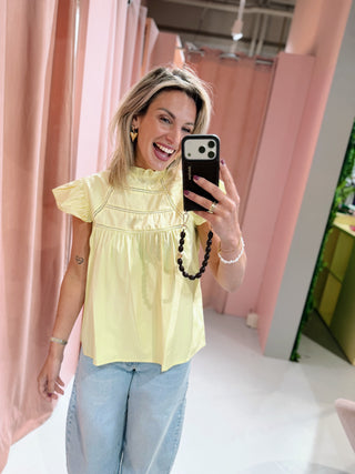 Irene Blouse - Geel