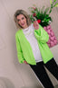 Uliya Cardigan - Neon Groen