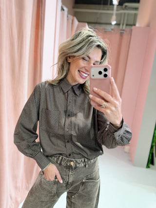 Tessa Blouse - Bruin