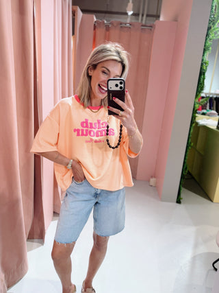 Heleen Tee - Peach