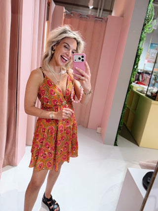 Orla Dress - Oranje