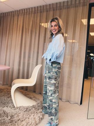 Caby Cargo Jeans - Camouflage