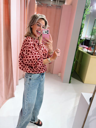 Pauline Blouse - Roze