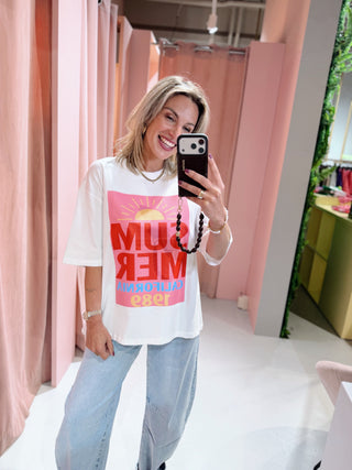 Summer Tee - Lichtroze